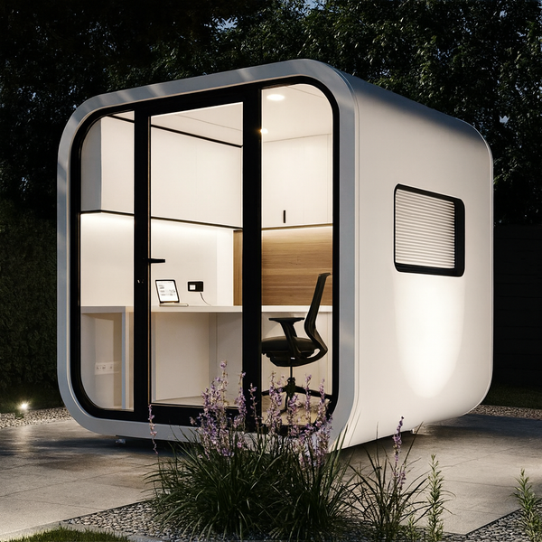 FocusPod Outdoor Core™ – Weatherproof Outdoor Office Pod
