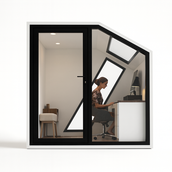 FocusPod Outdoor Edge™ – Weatherproof Outdoor Office Pod