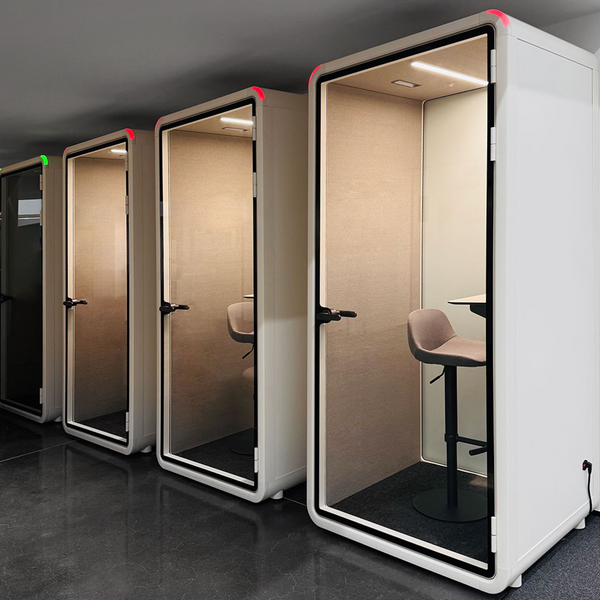 FocusPod booth installed in a Brisbane open-plan office
